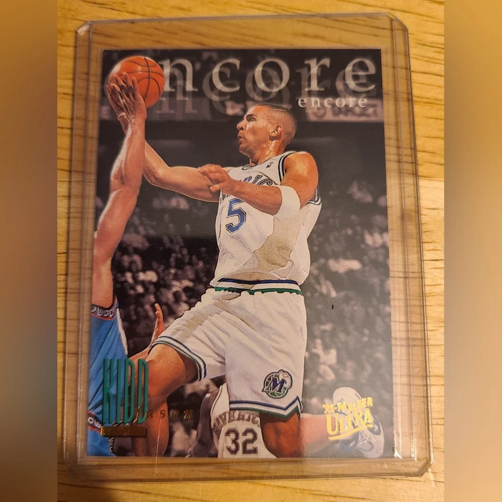 1995-96 Fleer Ultra Jason Kidd Rookie Card Encore - Picture 1 of 3